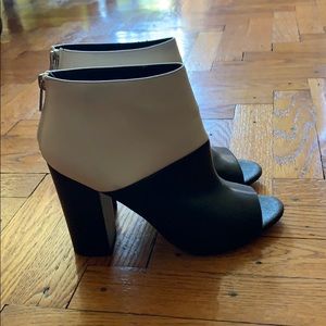 Sam edelman open toe booties - size 8.5